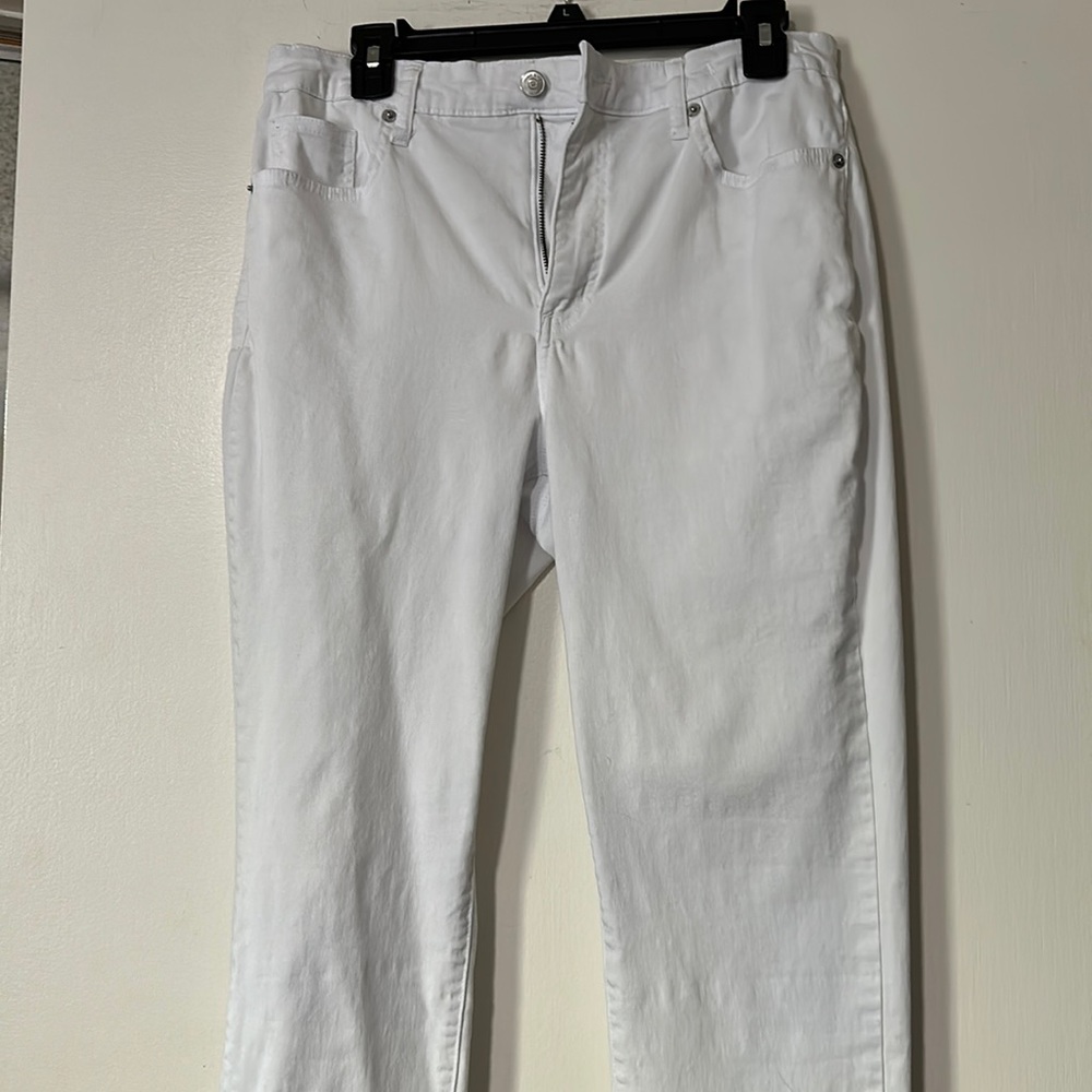 High-Rise skinny cropped jeans